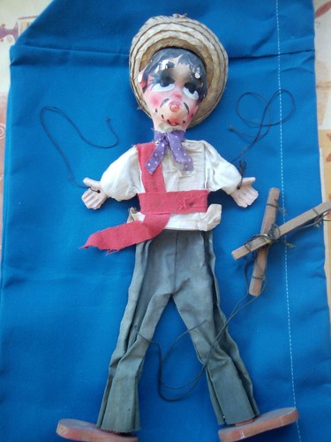Marionnette ancienne mexicain - marionnette,