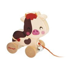 Vache à Promener en Bois avec