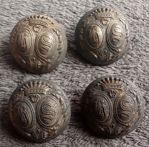 Lot boutons de livrée - 4,