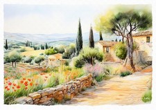 Tableau - Paysage de Provence