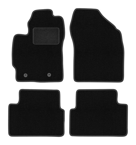 Tapis sol velours - de, noir