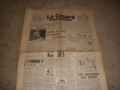 Canard enchaine 1944 - canard,