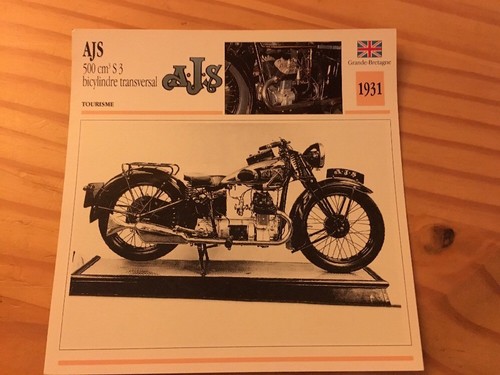 Ajs 500 cm3 bicylindre - 500,