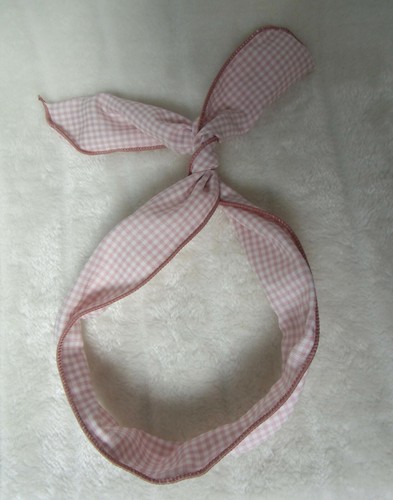 Bandeau foulard cheveux - , rigide