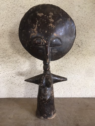 Statuette africaine ancienne - statuette,