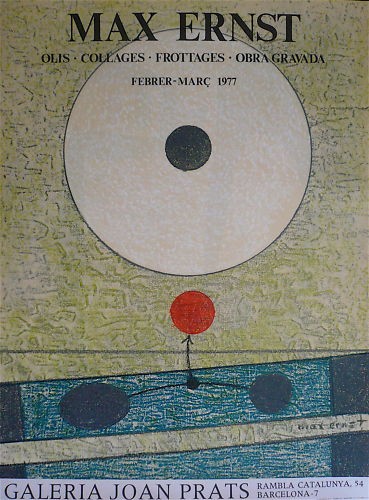 Max ernst affiche - max, en