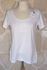 Tee-shirt blanc neuf taille 1