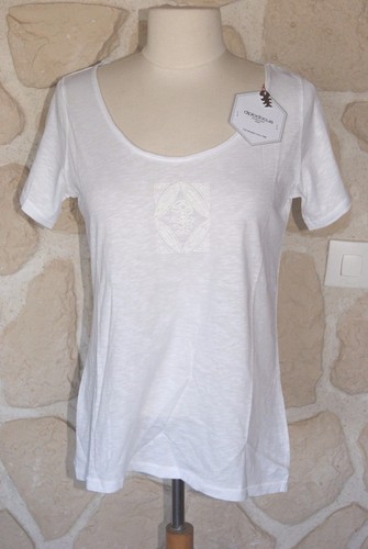 Tee shirt blanc neuf taille - taille, 1