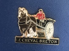 Pin cheval breton - cheval,