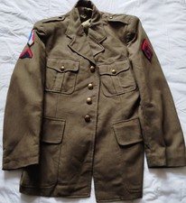 veste militaire uniforme troupe Ml 45 Indochine Algérie French armée