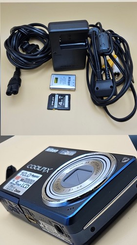 Nikon coolpix blue - s550, mp