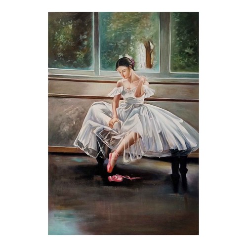Cadre huile 60x90 - 60x90, ballerine