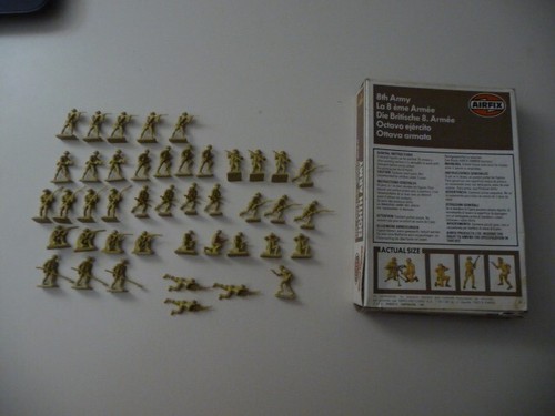 Petits soldats airfix - 8th, army