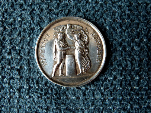 Medaille mariage en - medaille,