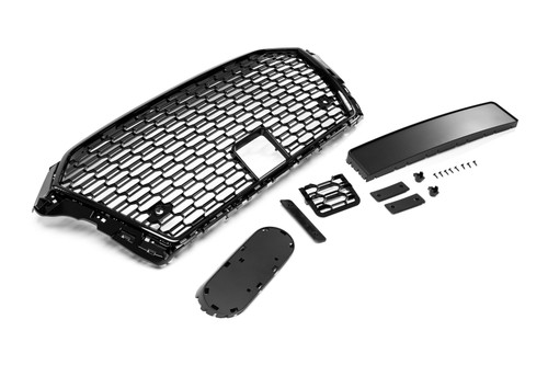 Calandre grille nid - nid, d'abeilles