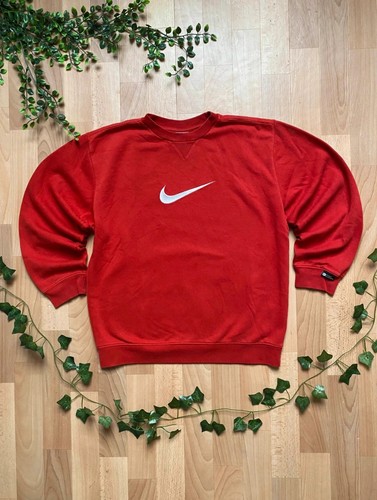 Sweat vintage nike rouge logo - vintage,
