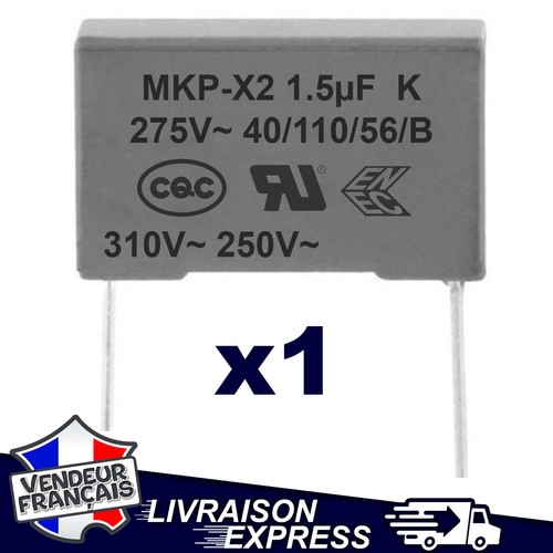 Condensateur mkp 1 - mkp, 1,5µf