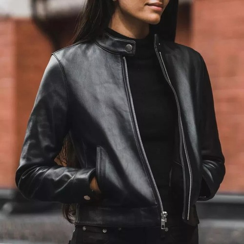 Nouvelle veste cuir noir - veste,