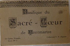 Montmartre- 12 CPA Basilique du sacre coeur
