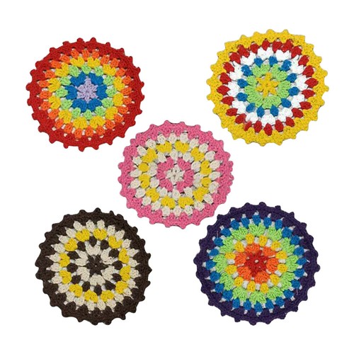 Pcs dessous verre coton - 5,