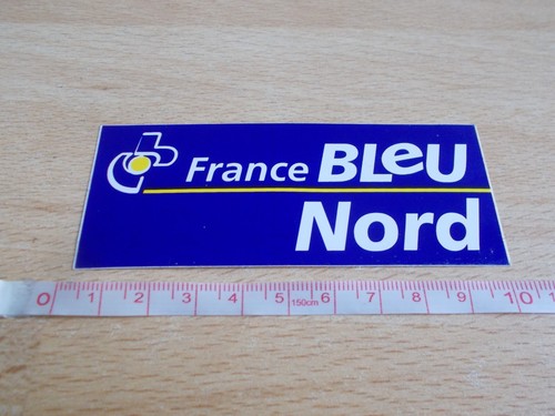 Autocollant radio france bleu - autocollant,