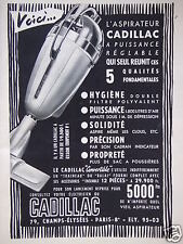 PUBLICITÉ L' ASPIRATEUR