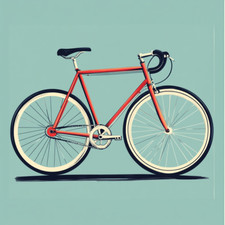 Autocollant mural autocollant vélo de route vélo autocollant mural 18 x 18 cm...