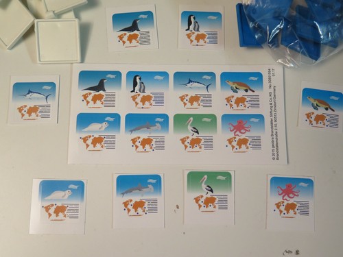 Autocollant sticker animaux - sticker,