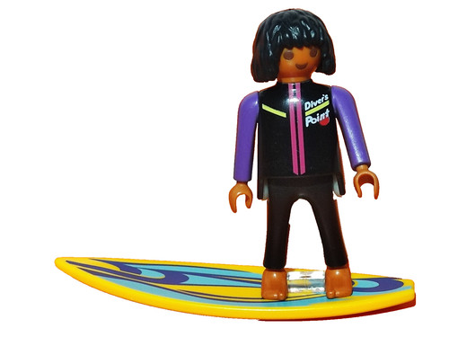 Playmobil figurine surfeur - playmobil,