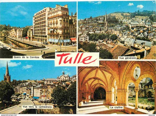 Carte postale tulle - carte,