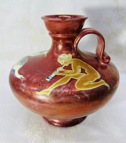 Iridescent vase irise antique - iridescent,