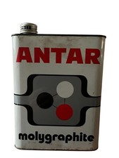 ANCIEN BIDON HUILE REMPLI