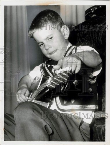 1958 press photo - 1958, tommy