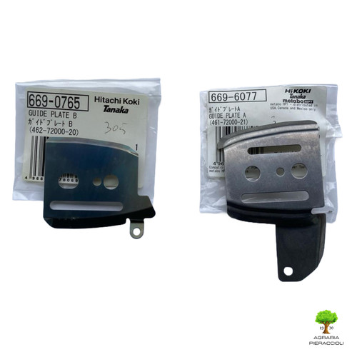 Plaque pair 6690765 6696077 - plaque,