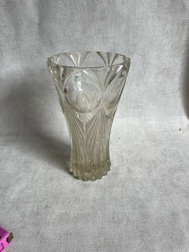 Vase vintage verre plomb - en, au