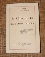 Dr P. Carton La science