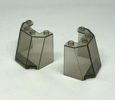 LEGO : 2x Pare-brise 3 x 4 x 3