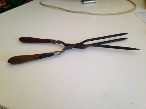 Ancien fer friser outil - ancien,