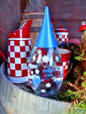 Bouteille goutte d'eau EVIAN 2004 Neige - Collector -
