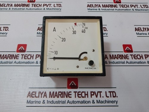Semco 200a ampèremètre - 0-40/200a,