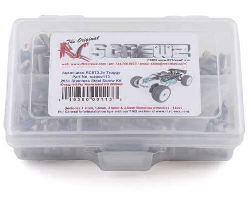 Screwz associated rc8t3 2e - rc,