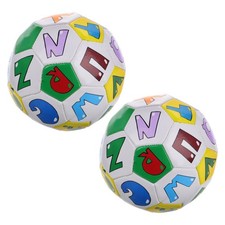  Lot de 2 ballons de football pour tout-petits : ballon de football en