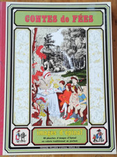 IMAGES d'EPINAL-40 PLANCHES-CONTES de FÉES -1990-imagerie PELLERIN/30X40 cm