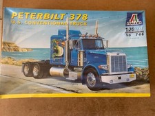 ITALERI MAQUETTE PETERBILT 378 US CONVENTIONAL TRUCK 1/24 BOITE SOUS BLISTER BAR