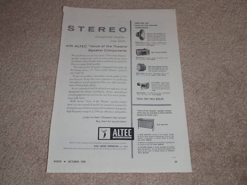 Altec 831a 811b - altec, 831a,811b