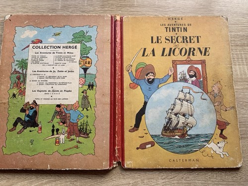 1948 1954 tintin secret de - ,