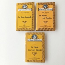 Lot 3 livres poches Collection