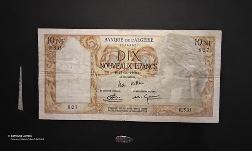 Billet banque 10 nouveaux - banque,