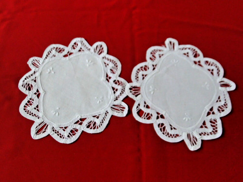 Napperons ronds ancien lot - , de