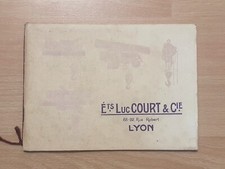 Luc COURT palans ERGA vers 1920, catalogue publicité brochure dépliant